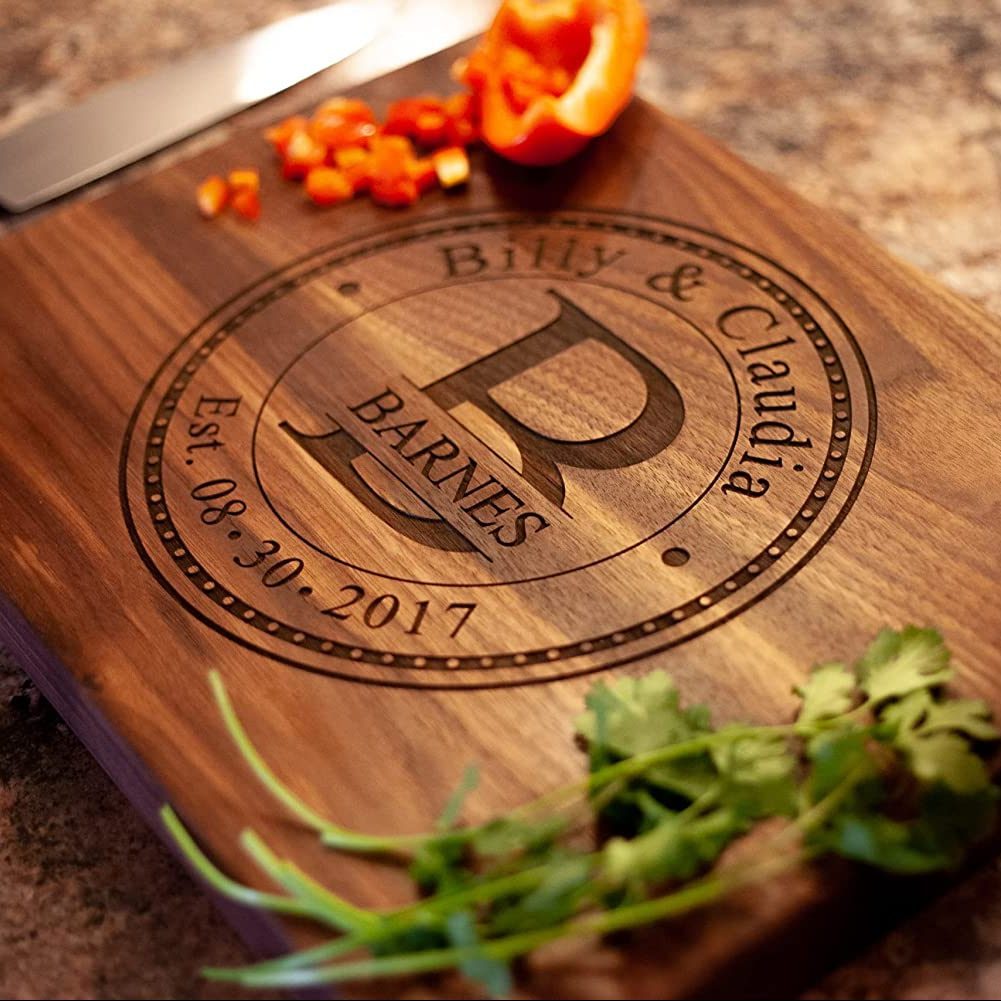 Personalized Cutting Board Ecomm Via Amazon.com