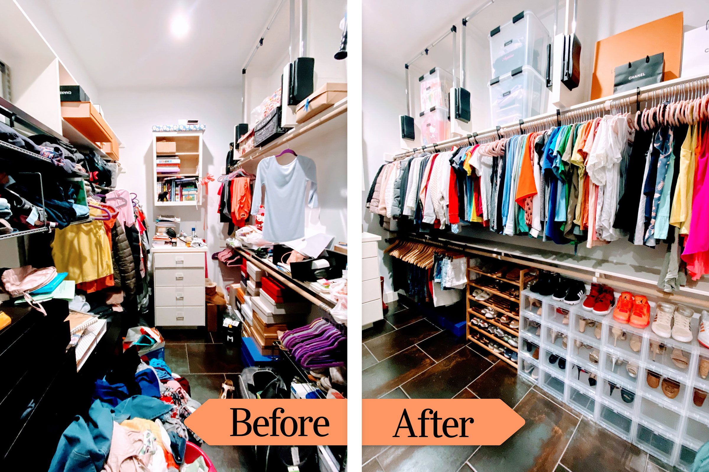 How to Organize a Closet Once and for All