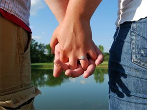 Couple Holding Hands