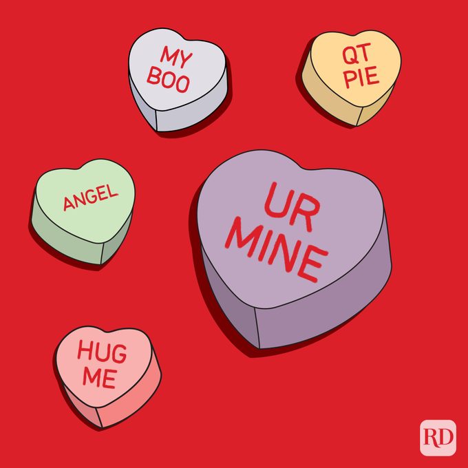 Conversation Hearts Illo