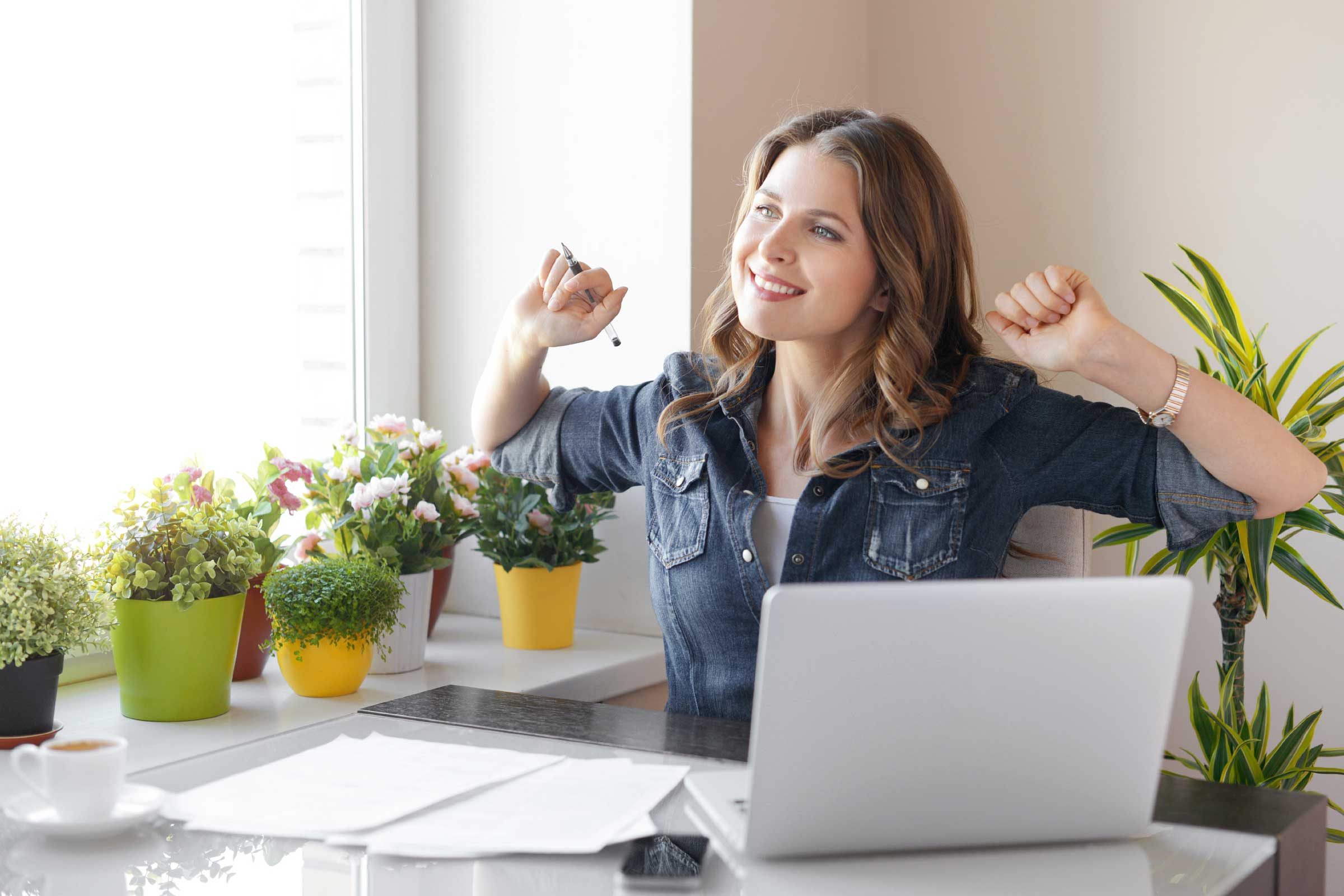 lose weight at desk jump start digestion