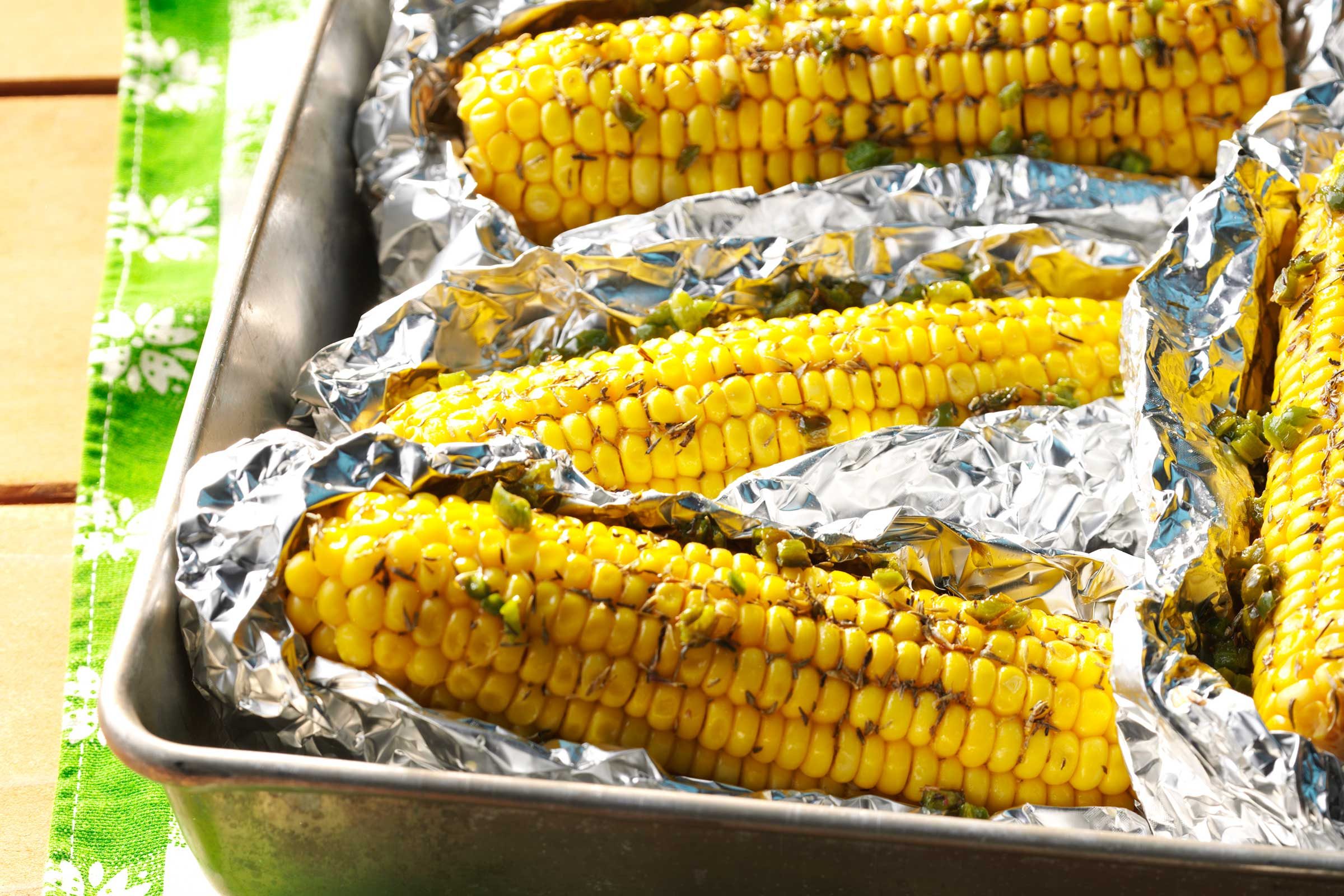camping-recipes-Grilled-Spicy-Corn-on-the-Cob