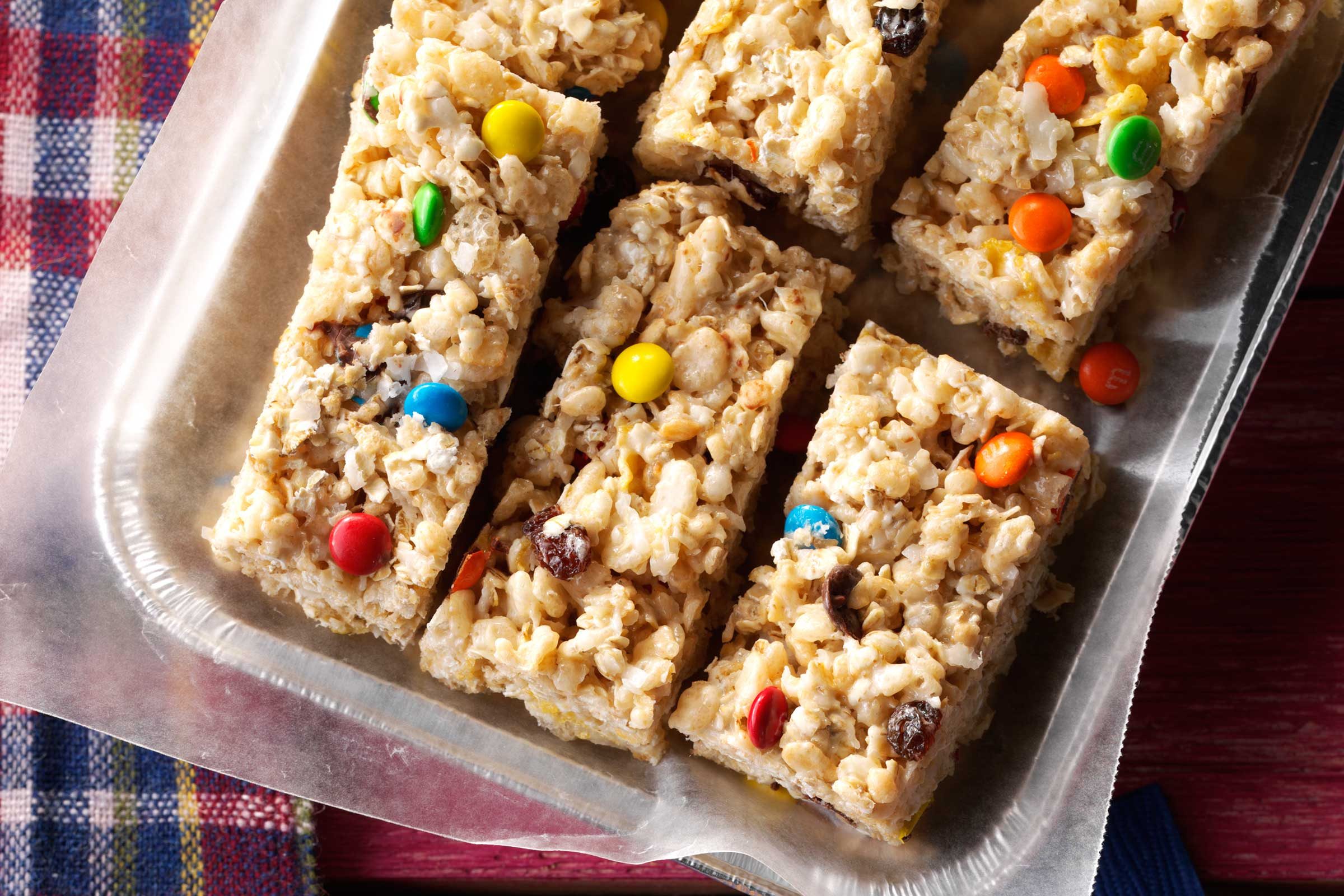 camping-recipes-No-Bake-Cereal-Cookie-Bars