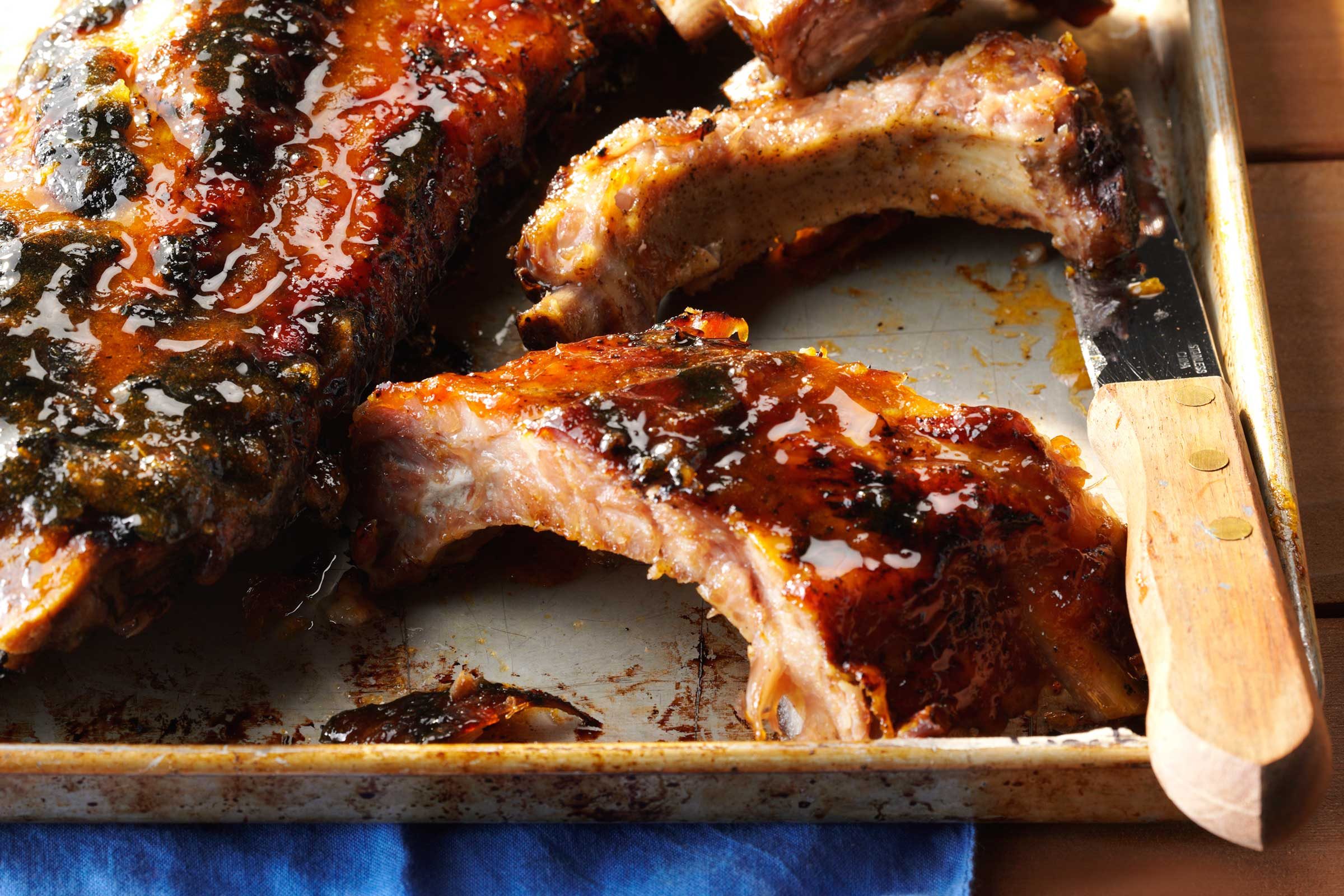 camping-recipes-Sweet-Horseradish-Glazed-Ribs