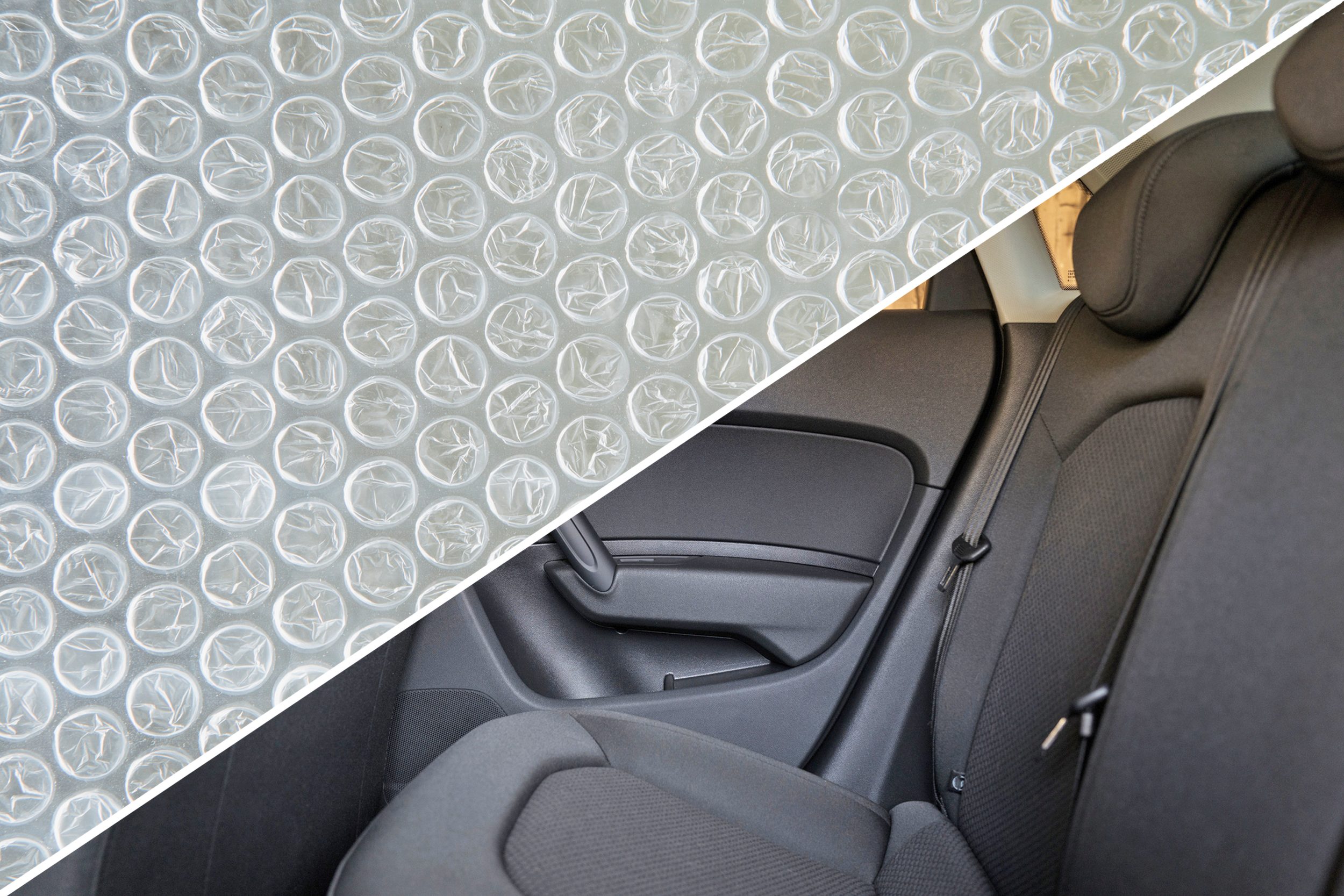 car bubble wrap