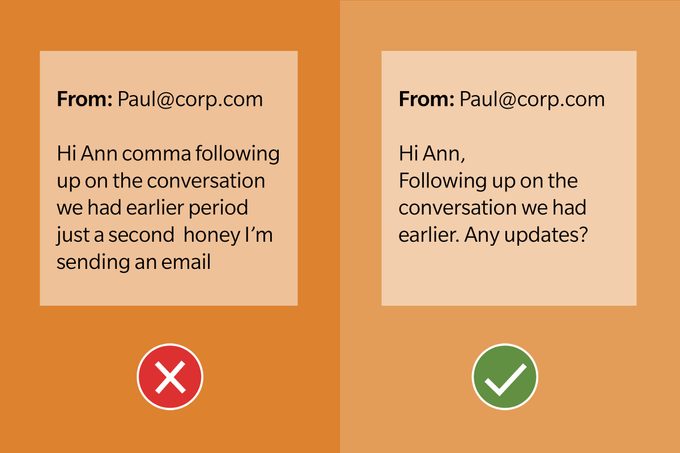 Email Etiquette Tip 16 Be Wary Of Voice To Text