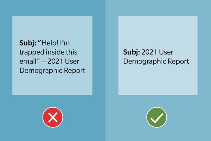 Email Etiquette Tip 6 No Clickbait Subject Lines