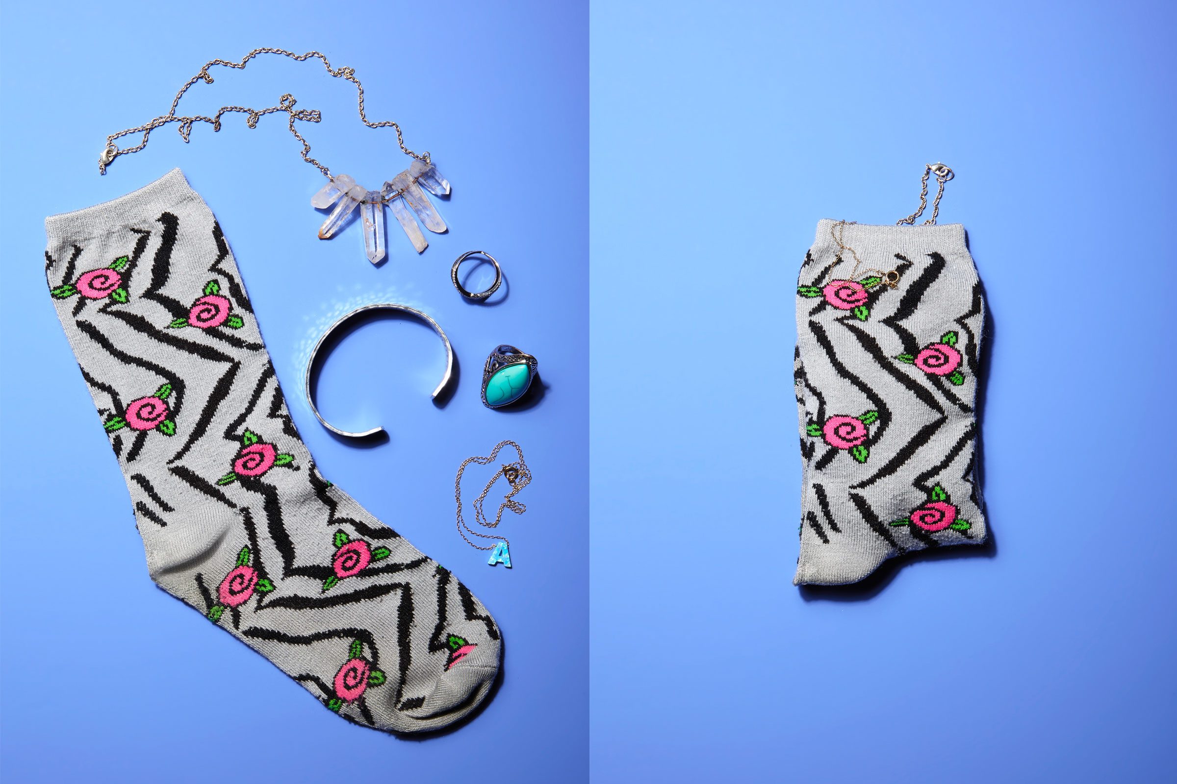 single sock jewelry