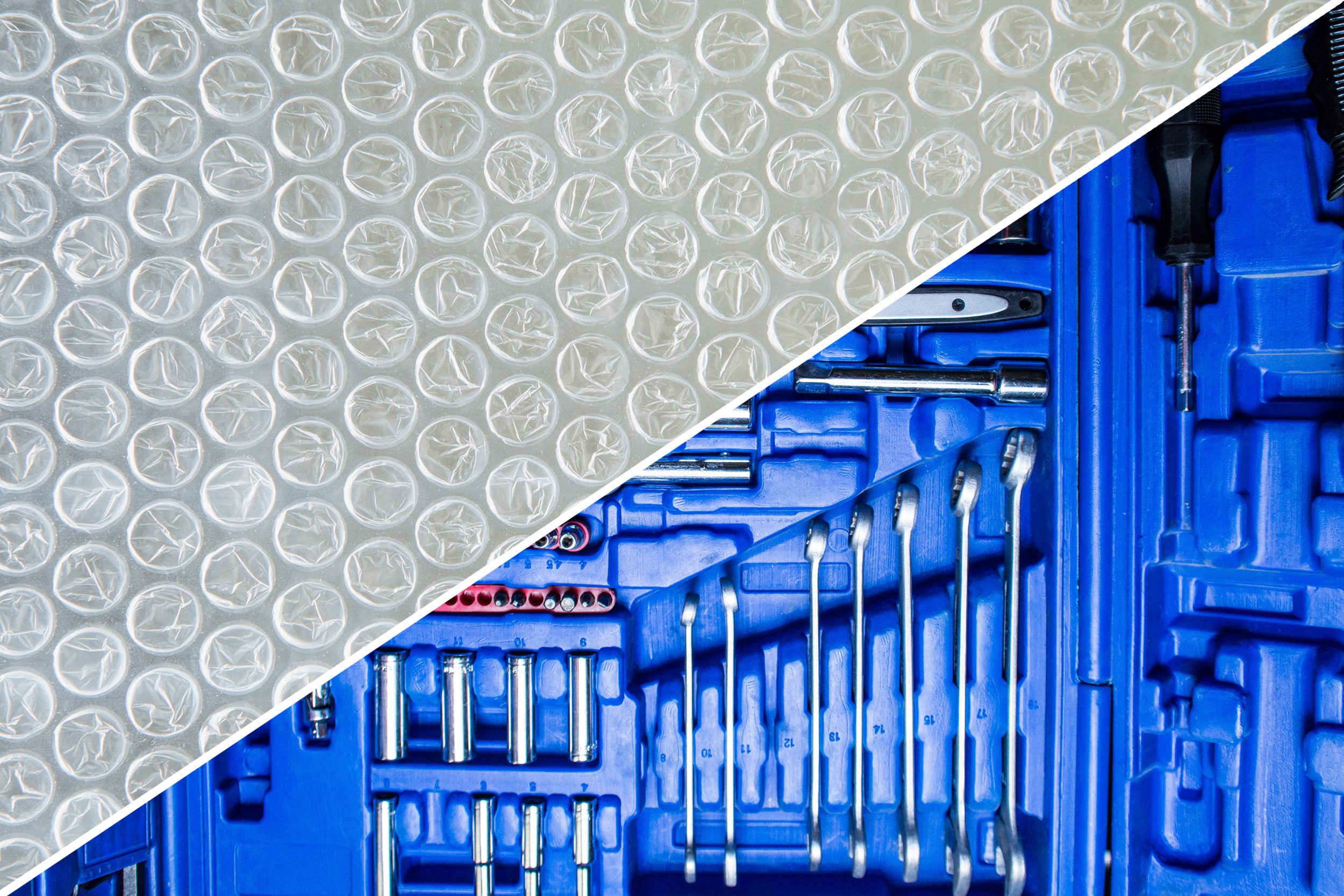 tools bubble wrap