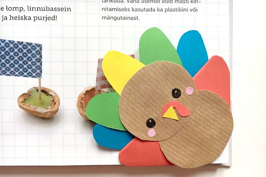turkey book mark