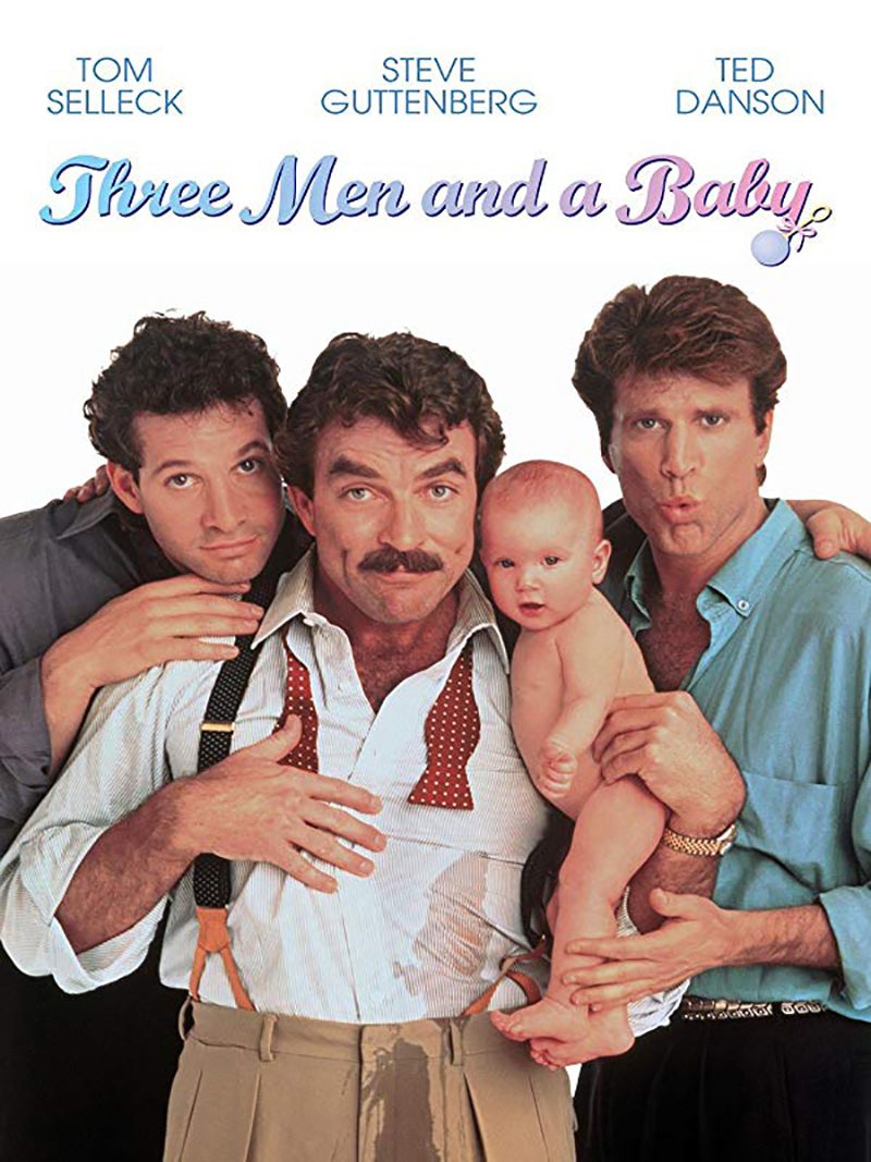 three men and a baby