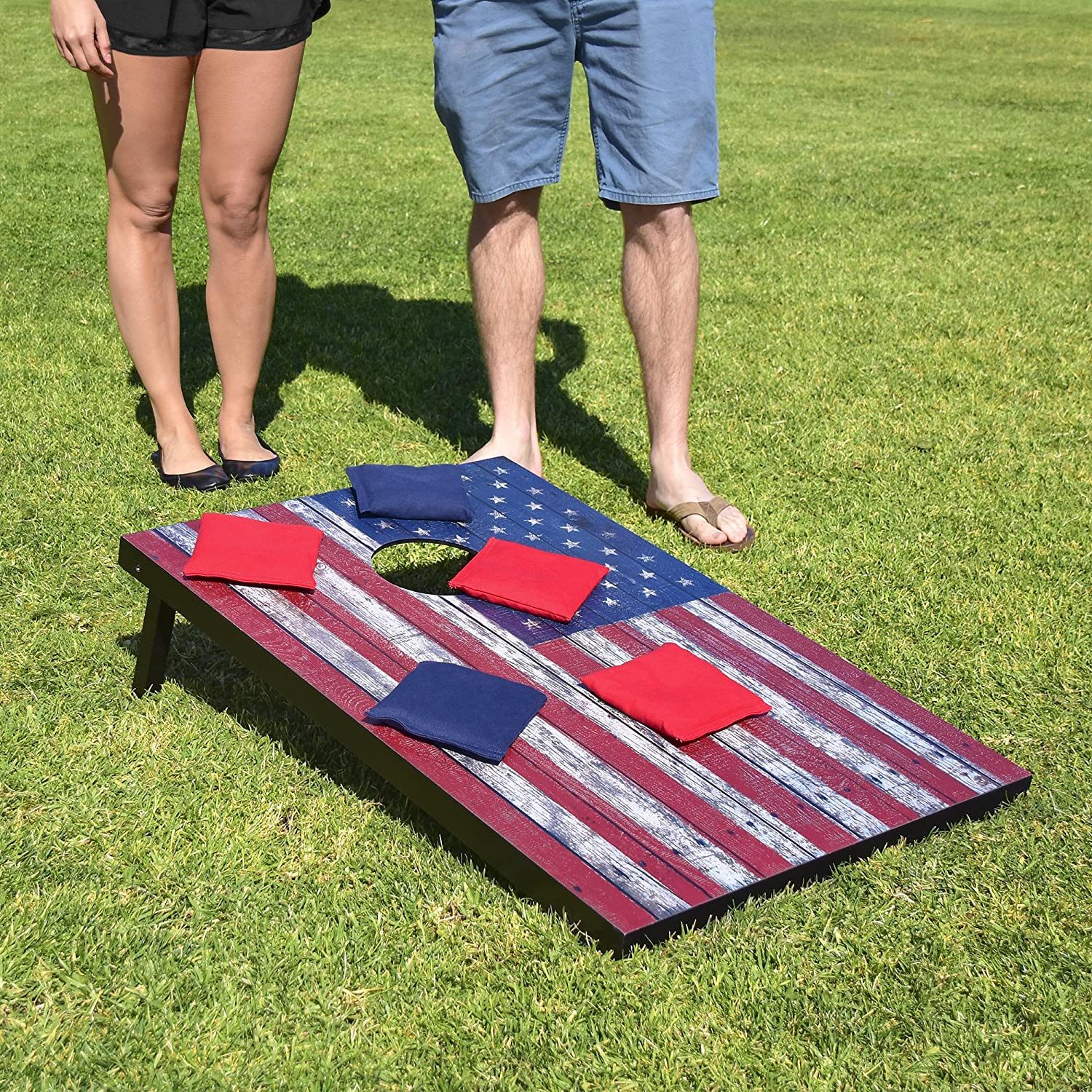 patriotic corn hole