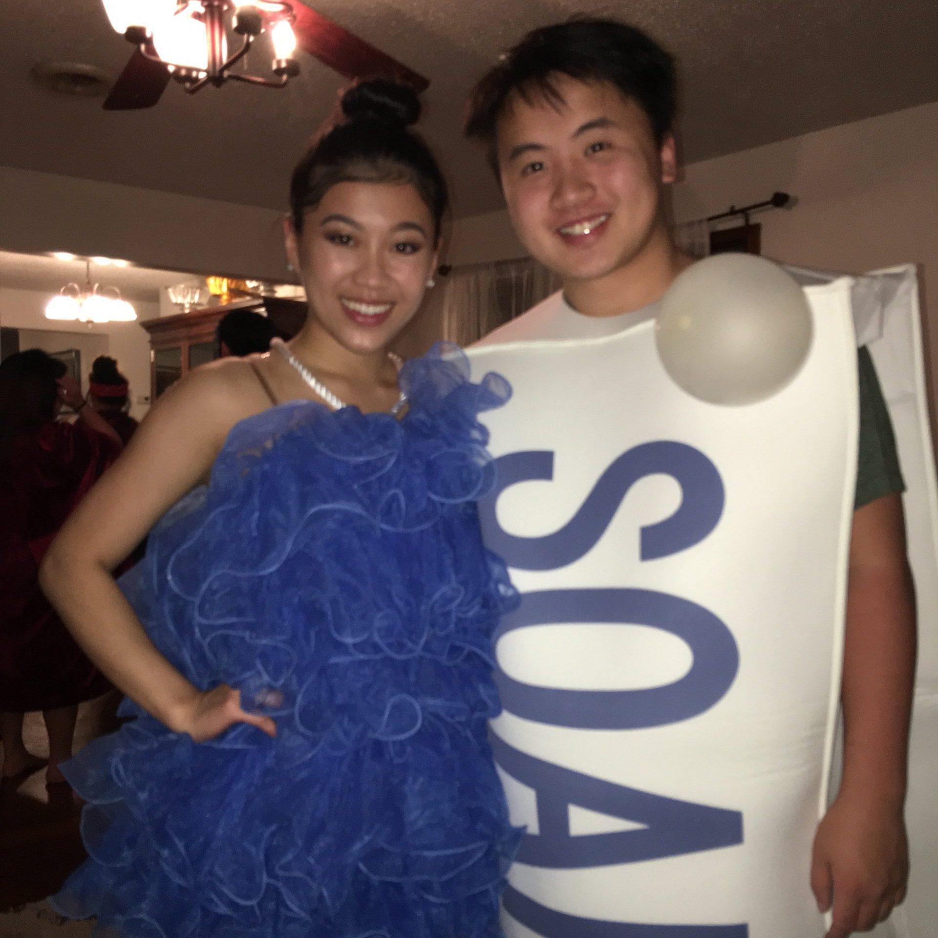 Soap and Loofah Halloween Costume