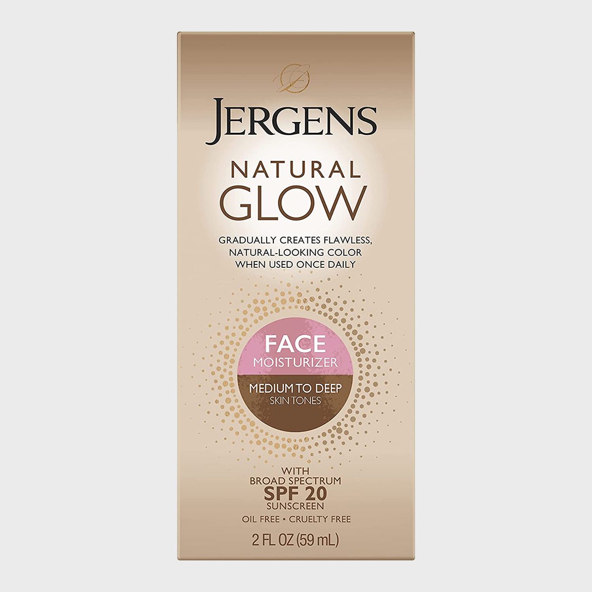 Jergens Natural Glow Face Moisturizer With Spf 20