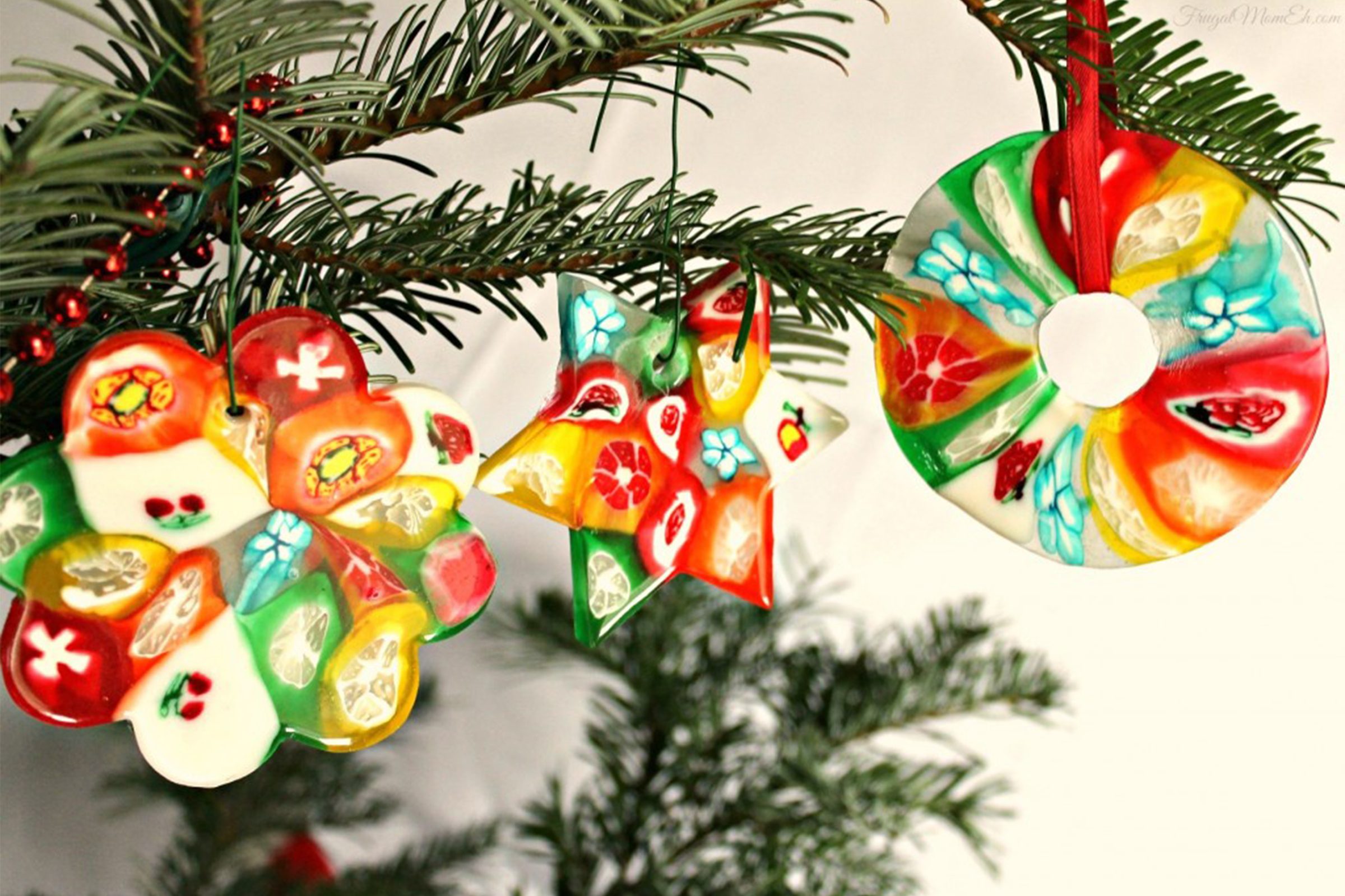 Christmas Candy Ornaments