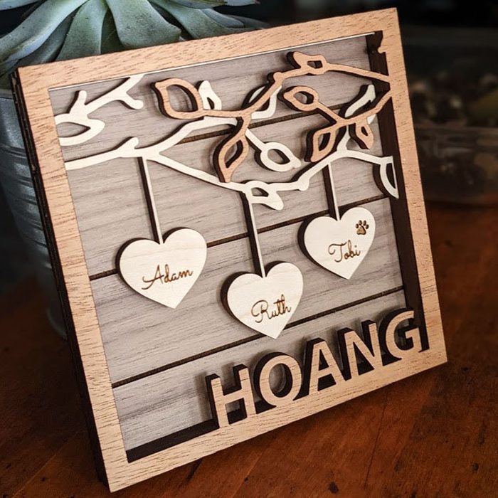 Family Tree Frame gift