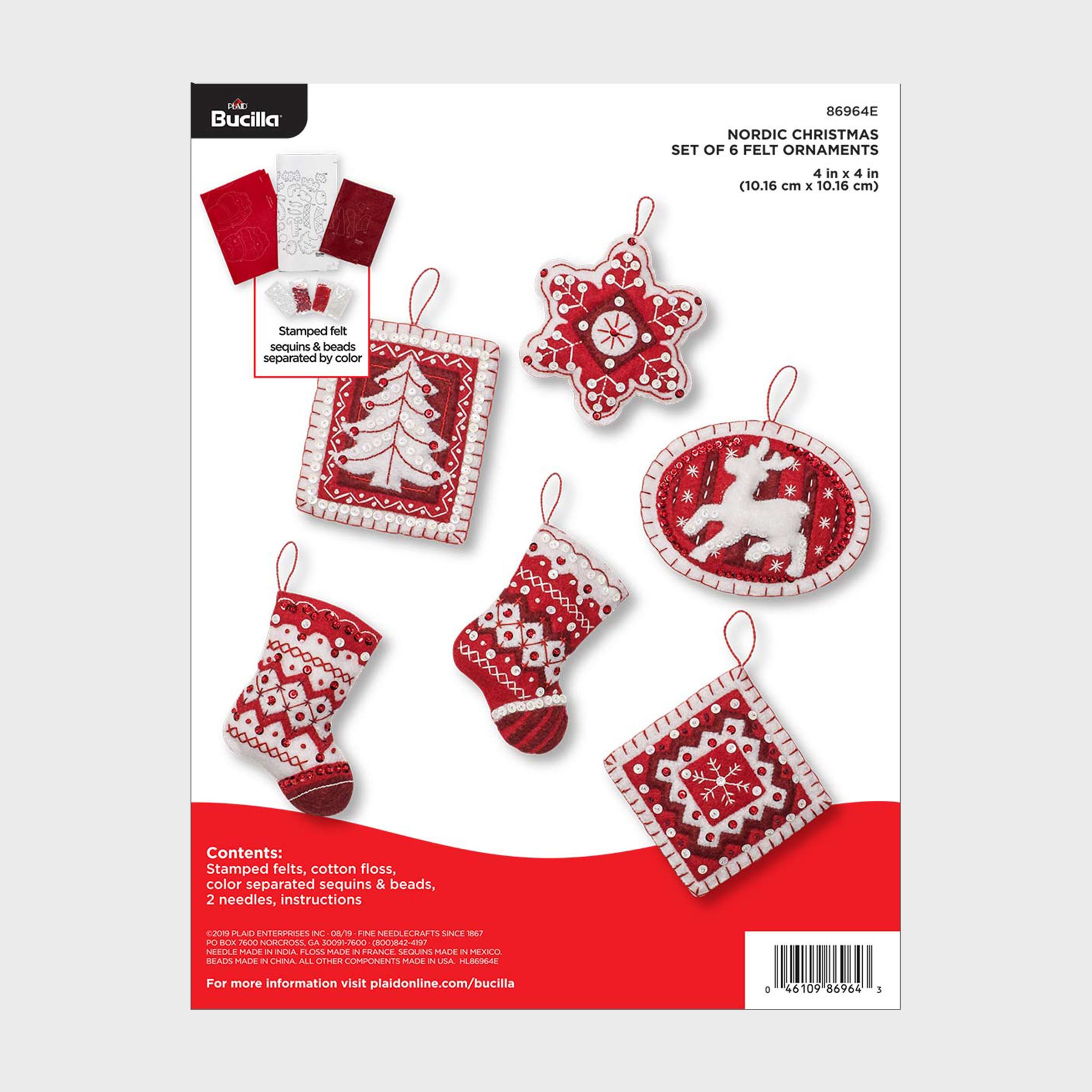 Nordic Christmas Ornaments