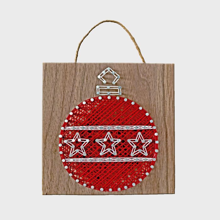 String Art Bauble Christmas Ornament