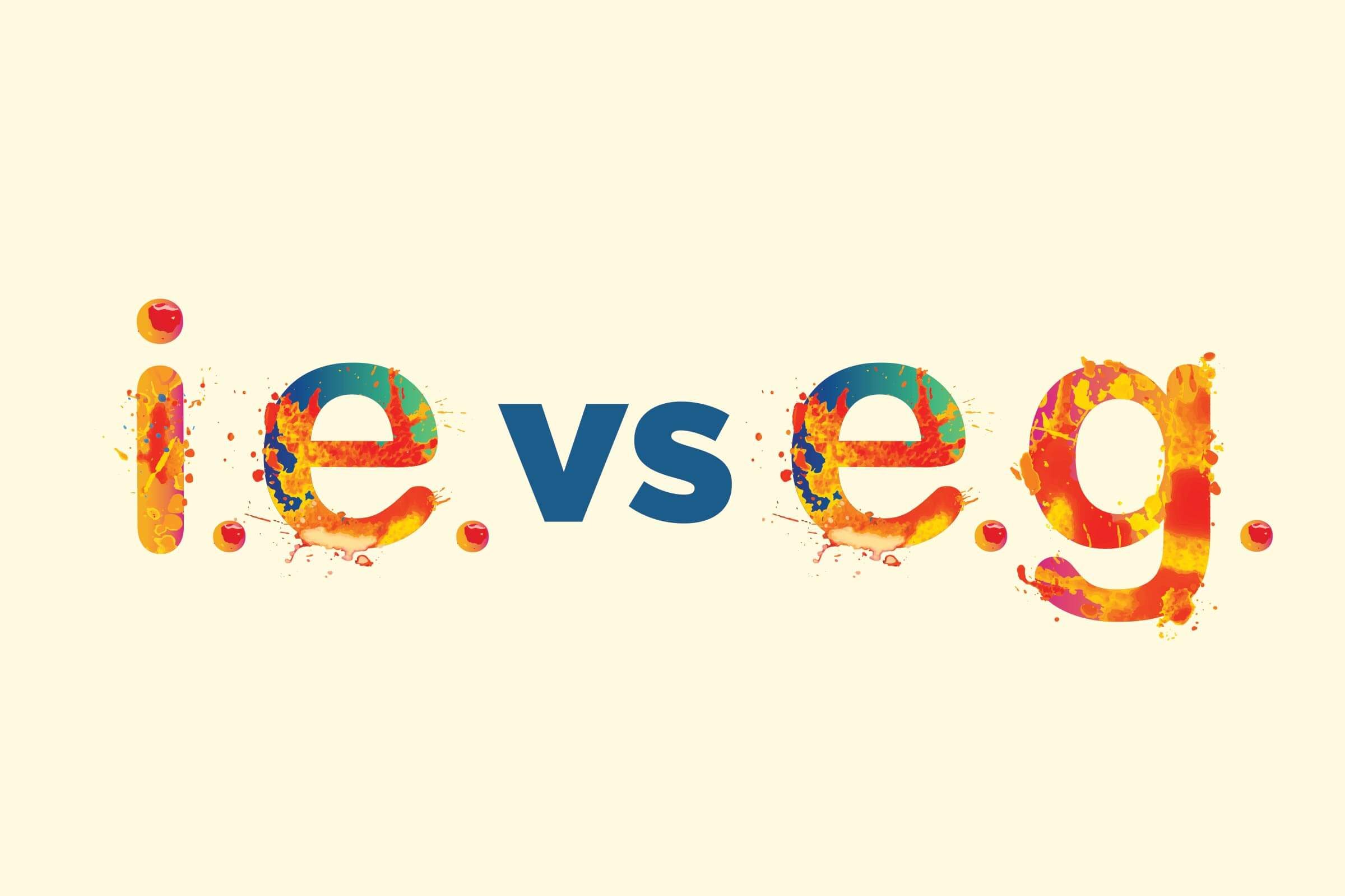 ie vs eg