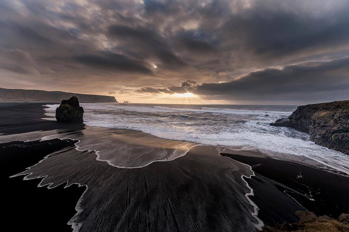 Black-sand-beaches