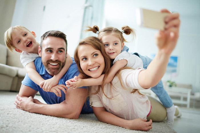 Family selfie