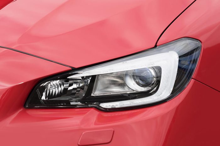 Headlight of the car