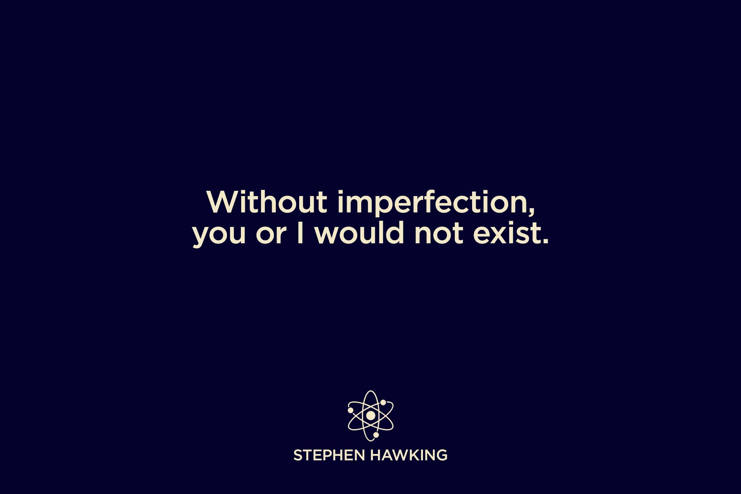 on imperfection