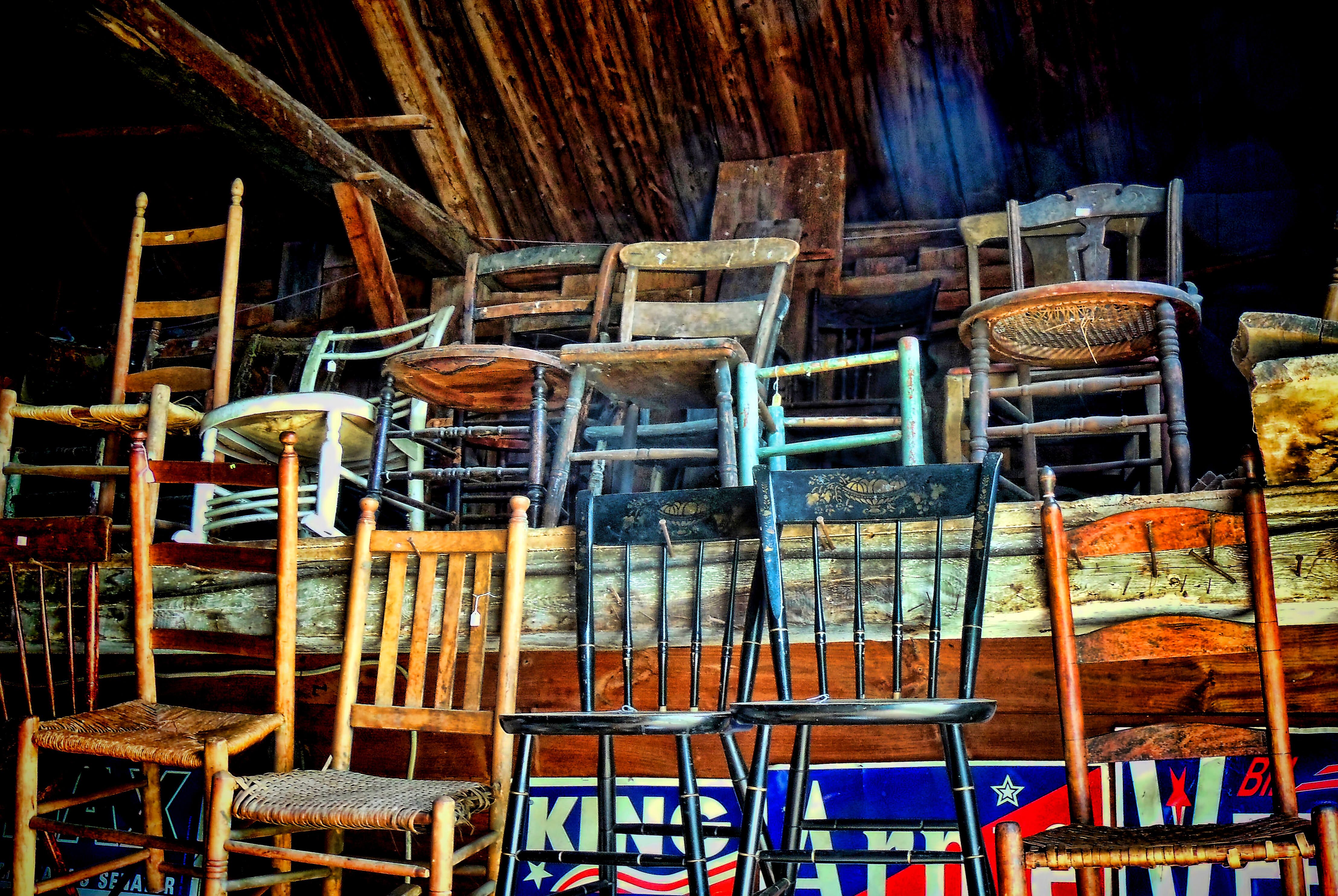 vintage chairs