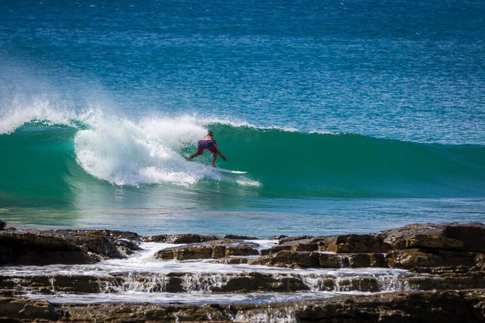 Surfing in Nicaragua