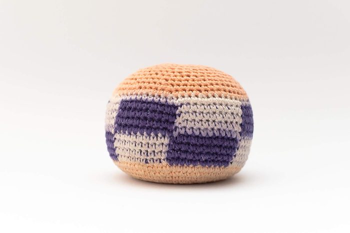 hacky sack isolated