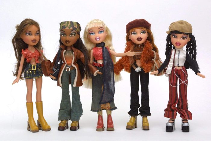 BRATZ DOLLS - YASMINE, JADE, MEYGAN, CLOE, AND SASHA