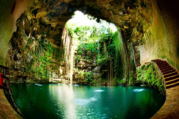 Ik-Kil Cenote, Chichen Itza, Mexico