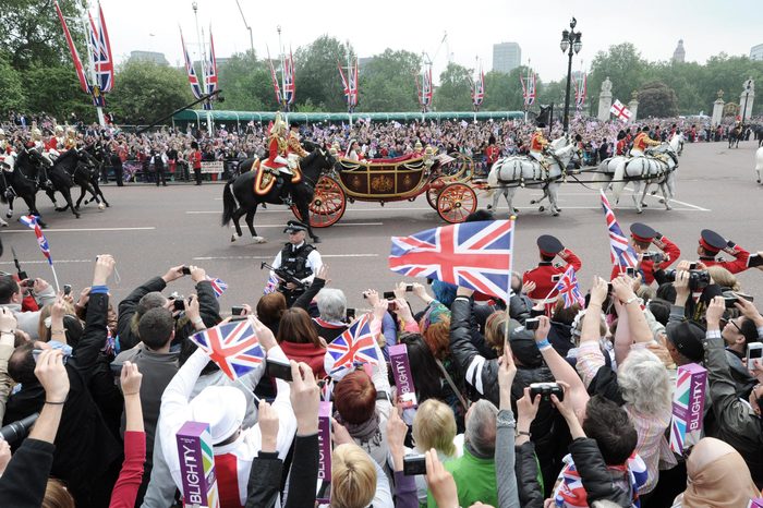 The wedding of Prince William and Catherine Middleton, Buckingham Palace, London, Britain - 29 Apr 2011