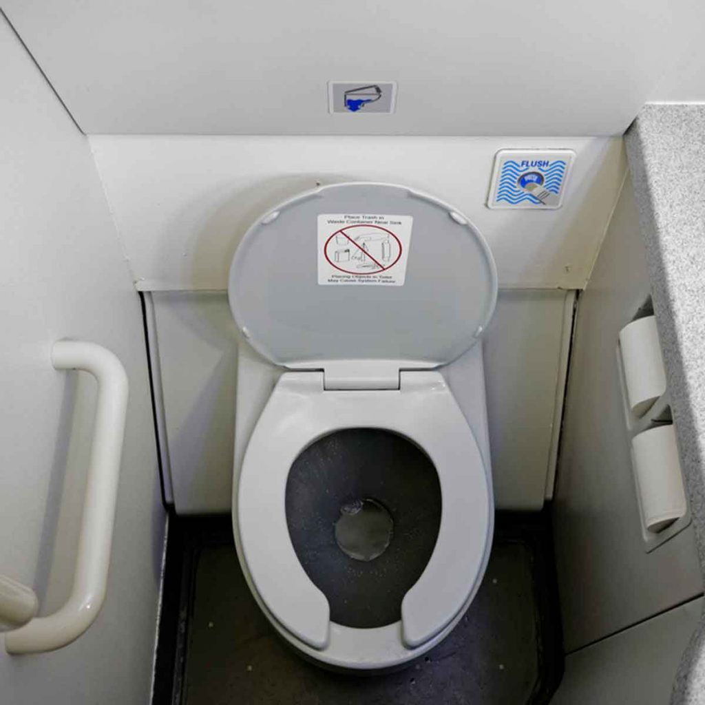 airplane bathroom