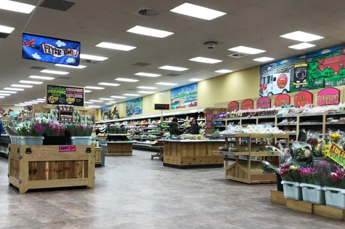 Edina, MN/USA- February 19th, 2018. The interior of a Trader Joe's grocery store in Minnesota.