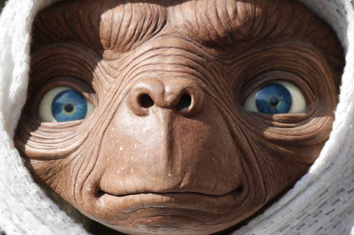 OCTOBER 2016 - BERLIN: a waxwork of the "ET - the Extraterrestrial" character of the Steven Spielberg movie, Berlin.