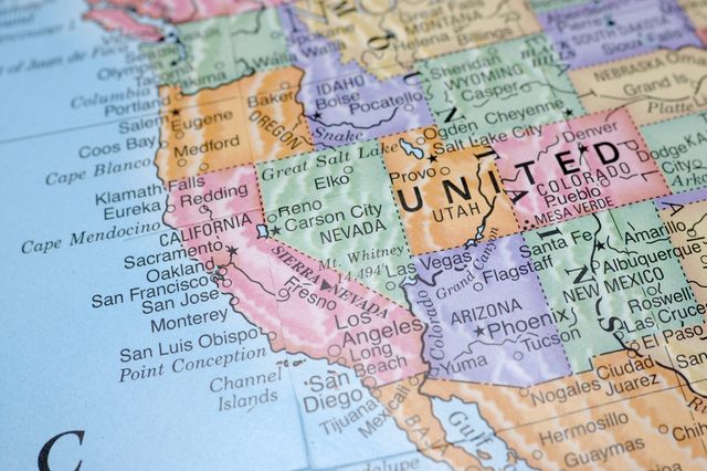 Macro Globe Map Detail 05