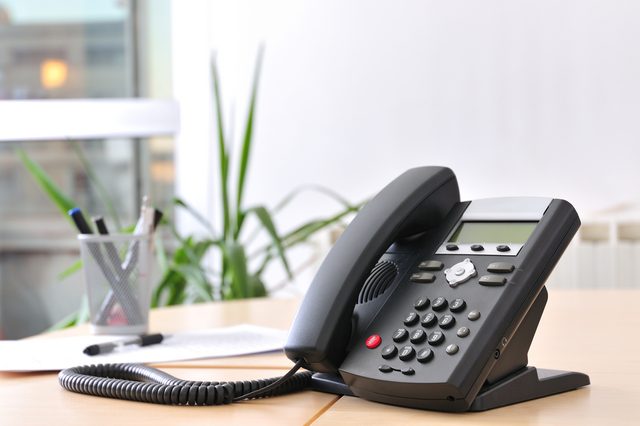 reception desk