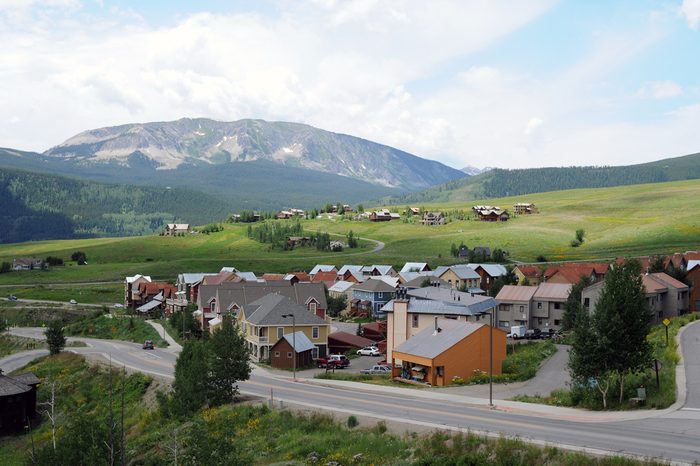 Mountain Community - A small mountain community near Crested Butte, Colorado, USA.