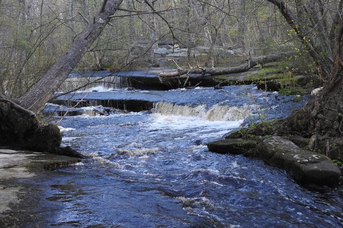 Stepstone Falls in Rhode Island