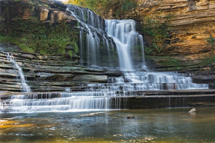 Cummins Falls At Cummins Falls State Park In Tennessee