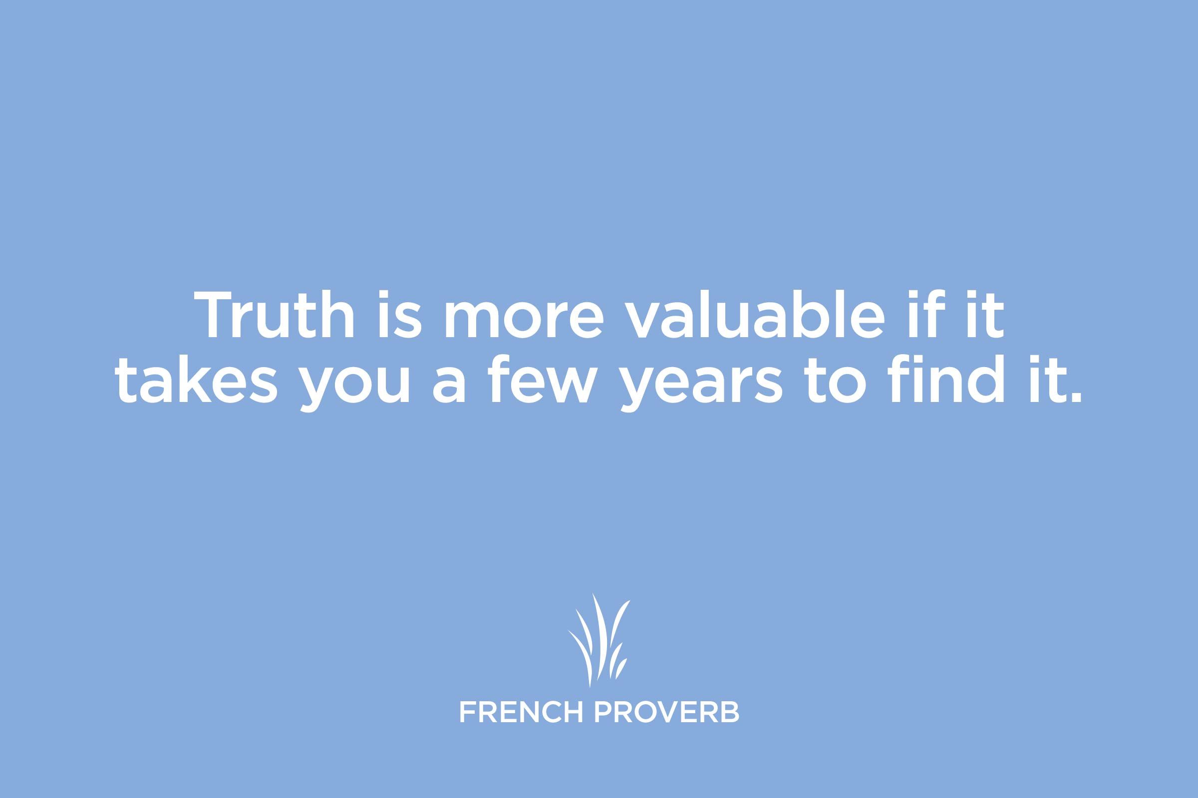 french proverb