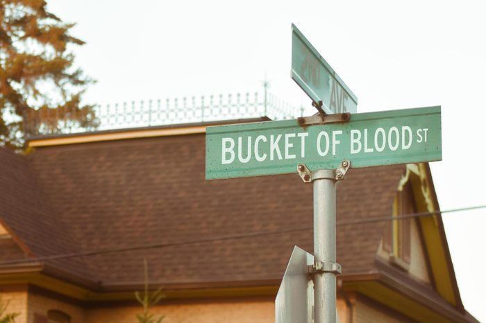 bucket of blood st