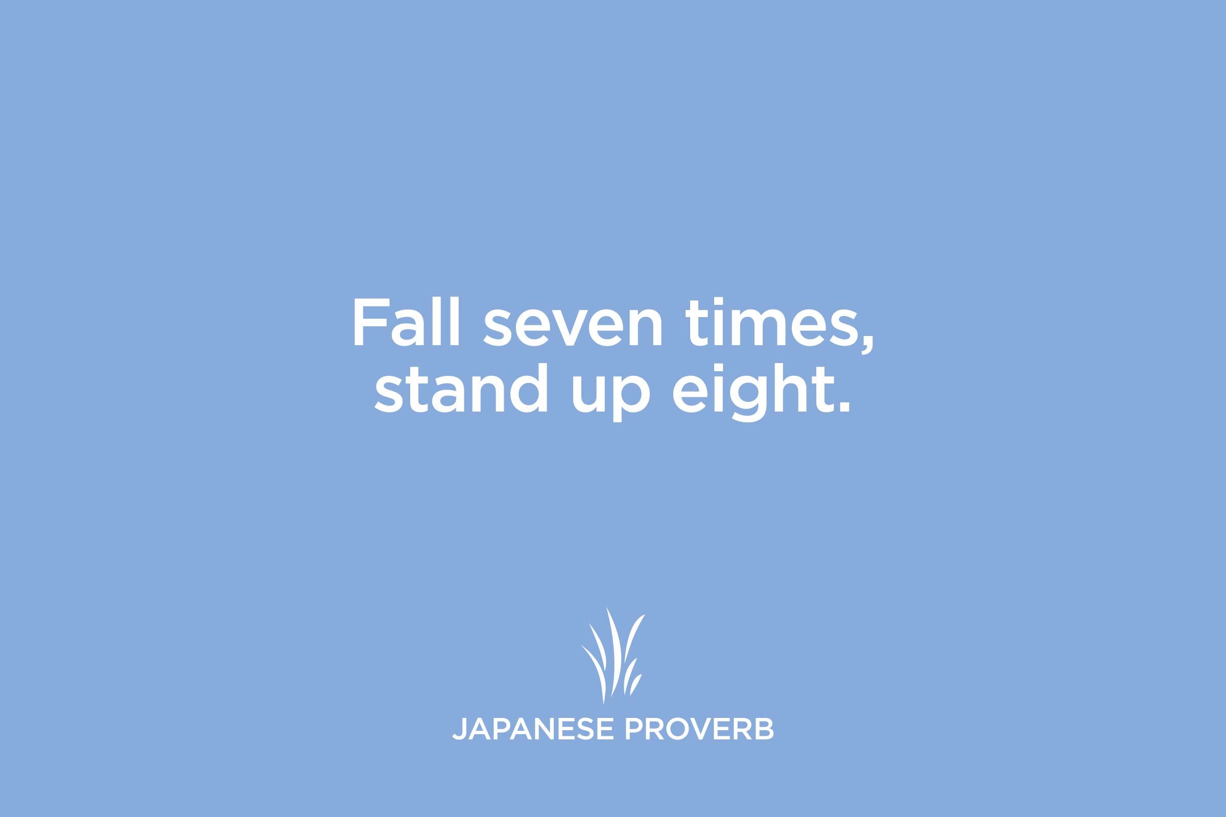 japanese proverb