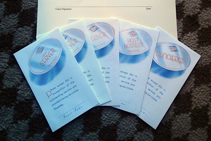 tipping on a disney cruise