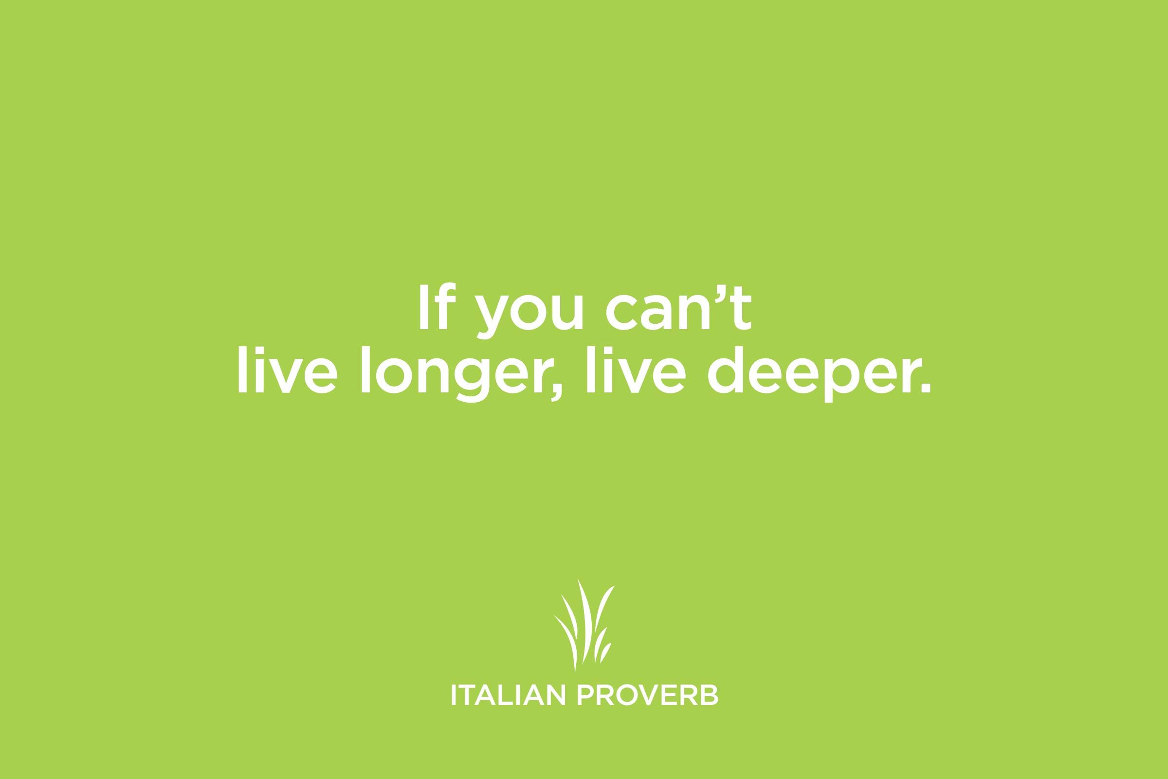 italian proverb