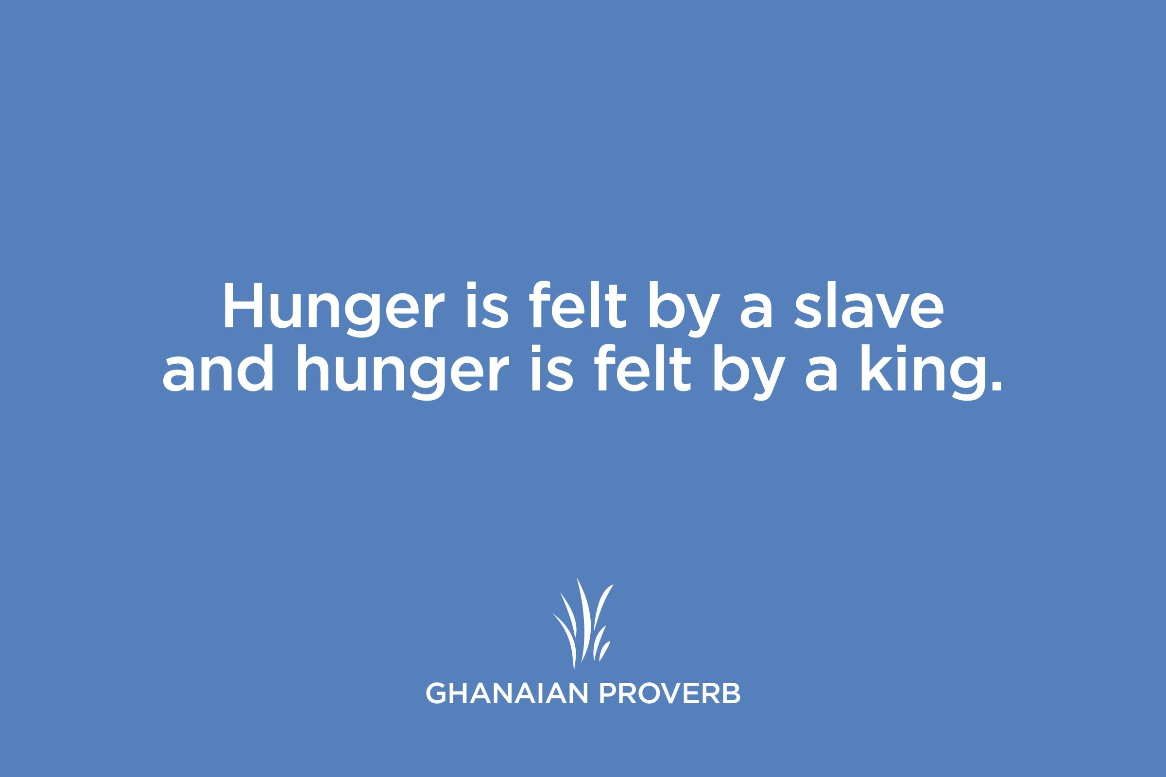 ghanaian proverb