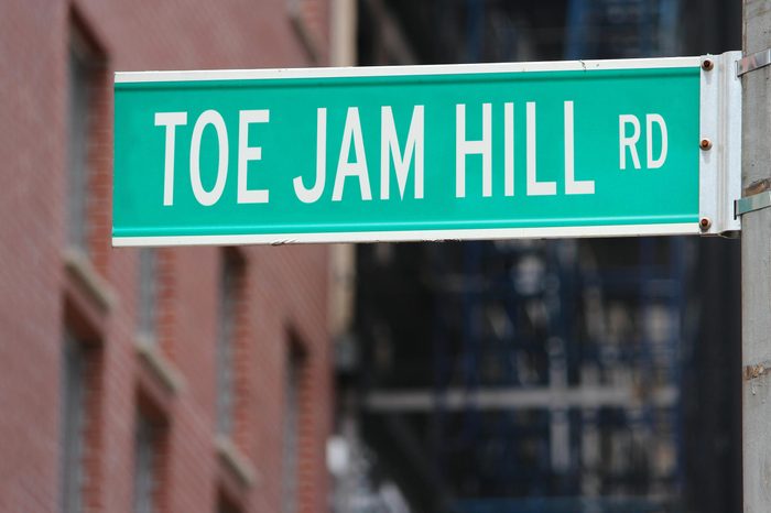 Toe Jam Hill Rd.