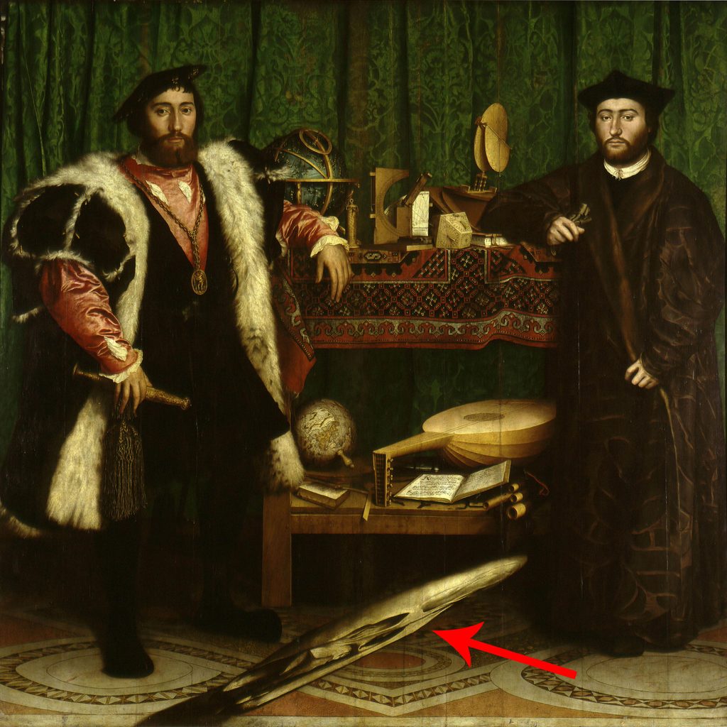 The Ambassadors Jean de Dinteville