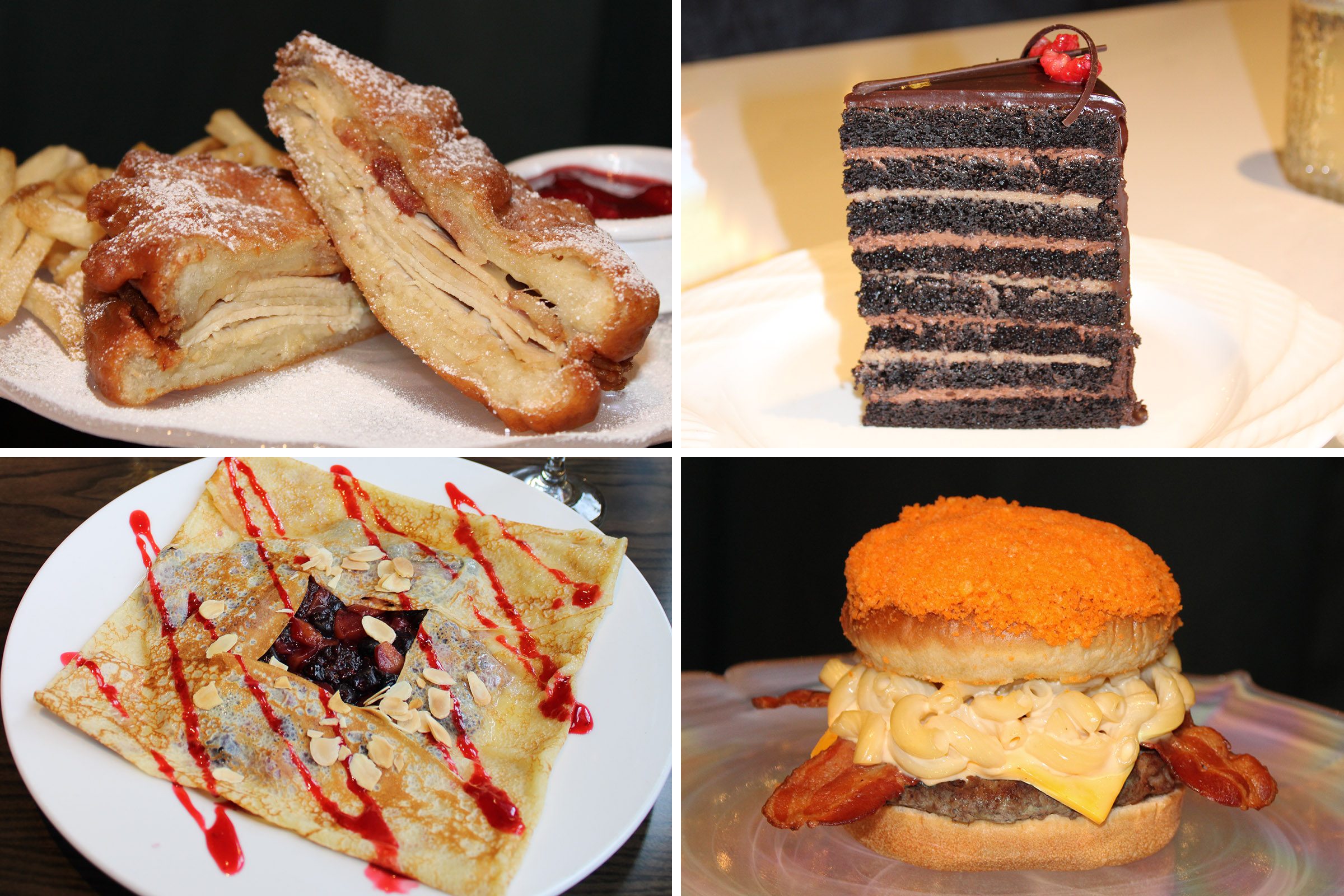 Disney World Food Collage